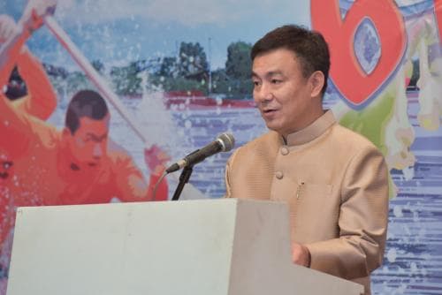 แถลงข่าวศึกเรือยาวชิงจ้าวสายน้ำ (ปลอดเหล้า) ปีที่ 9 ประจำปี 2559