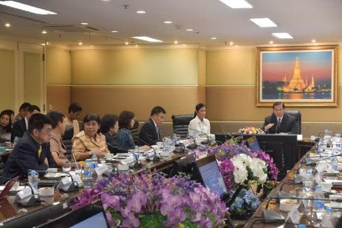 ประชุมติดตามความคืบหน้าแนวทางการส่งเสริมนักท่องเที่ยวคุณภาพ