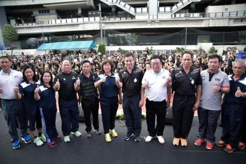 ท่องเที่ยวกีฬา เดินหน้าต่อเนื่อง Sports for All 4.0 นำมวลชนออกกำลังกายทุกวันพุธ