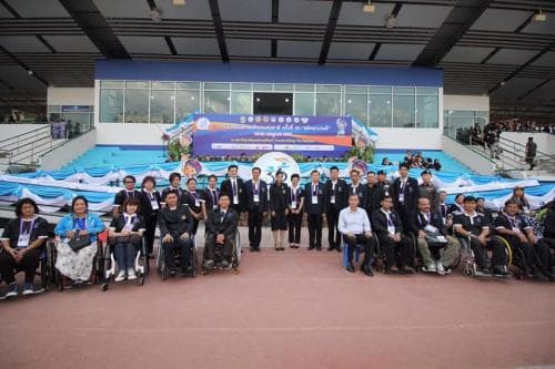 รัฐมนตรีว่าการกระทรวงการท่องเที่ยวและกีฬาเป็นประธานในพิธีปิดการแข่งขันกีฬาคนพิการแห่งชาติ ครั้งที่ 35 เกมส์แห่งความหวัง และพลังใจ "สมิหลาเกมส์"