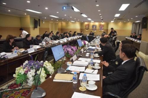 พลเอกธนะศักดิ์  ปฏิมาประกร  รองนายกรัฐมนตรี เป็นประธานการประชุมหัวหน้าส่วนราชการและผู้บริหารระดับสูง กก. ครั้งที่ 2/2560