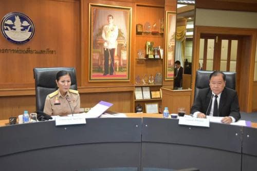 รัฐมนตรีว่าการกระทรวงการท่องเที่ยวและกีฬา(รมว.กก.) เป็นประธานการประชุมคณะกรรมการการกีฬาแห่งประเทศไทย ครั้งที่ 7/2560
