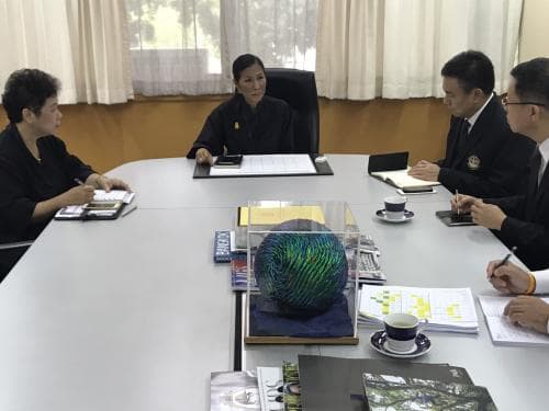 รัฐมนตรีว่าการกระทรวงการท่องเที่ยวและกีฬา ประชุมหารือปลัดฯ 