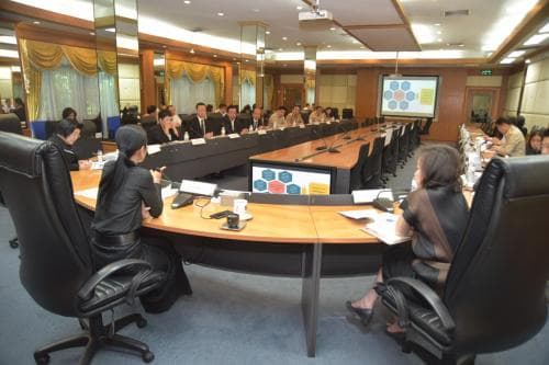 รมว.ท่องเที่ยวและกีฬา พร้อมด้วยผู้บริหารกระทรวงฯ ประชุมประเมินผลเพื่อพัฒนาคลัสเตอร์ต่างๆ