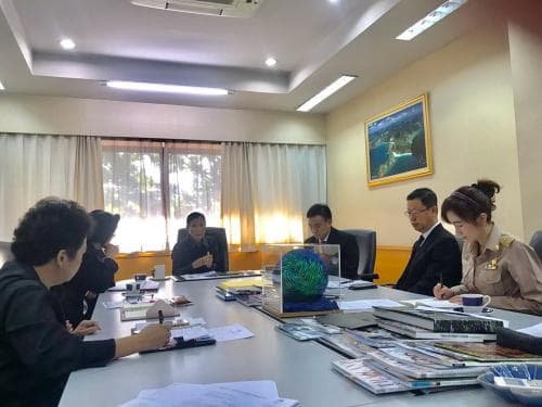 รมว.ท่องเที่ยวและกีฬา พร้อมด้วยปลัดกระทรวงฯ และผู้บริหารกระทรวงฯ เข้าประชุมการเตรียมความพร้อมของการเป็นเจ้าภาพการจัดงาน  ATF 2018