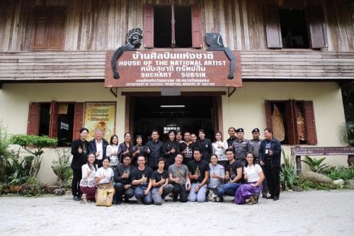  รัฐมนตรีว่าการกระทรวงการท่องเที่ยวและกีฬา เยี่ยมชมพิพิธภัณฑ์หนังตะลุงสุชาติ และประชุมนโยบายการส่งเสริมพัฒนาการท่องเที่ยว จังหวัดนครศรีธรรมราช
