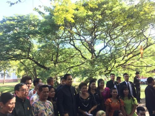นายกรัฐมนตรีและคณะรัฐมนตรีลงพื้นที่ตลาดน้ำกรุงศรี จังหวัดพระนครศรีอยุธยา