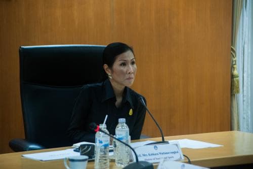 รมว.ท่องเที่ยวและกีฬาเป็นประธานการประชุมเพื่อรับฟังความพร้อมในการเปิดให้บริการ Dinner in the sky แห่งแรกในประเทศไทย