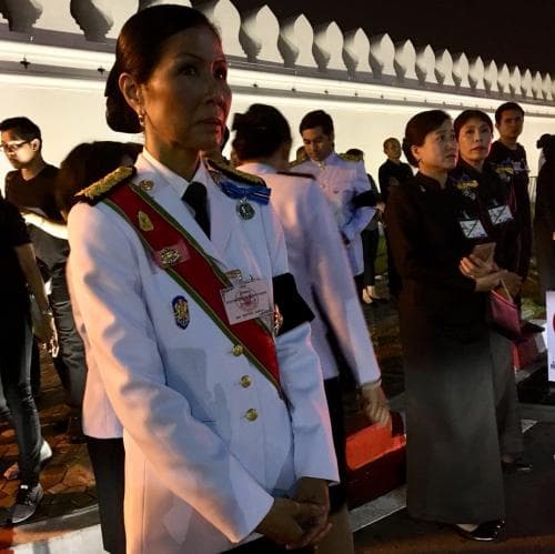 รมว.ท่องเที่ยวและกีฬา เข้าร่วมพระราชพิธีทรงบำเพ็ญพระราชกุศล ครบรอบ 1 ปี วันสวรรคตในหลวงรัชกาลที่ 9