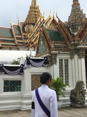 รมว.ท่องเที่ยวและกีฬาเข้าร่วมพิธีบำเพ็ญพระราชกุศลออกพระเมรุถวายพระบาทสมเด็จพระปรมินทรมหาภูมิพลอดุลยเดช บรมนาถบพิตร
