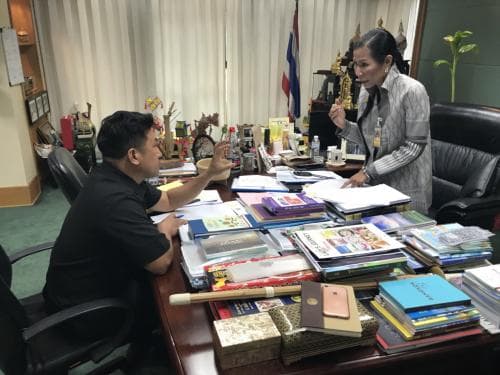 รมว.ท่องเที่ยวและกีฬาหารือเรื่องรายงานข้อมูลสถิติตามข้อสั่งการของนายกรัฐมนตรี