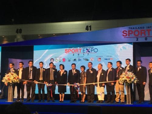 ผู้ช่วยรัฐมนตรีฯ เป็นประธานเปิดงาน Thailand International Sport Expo 2017