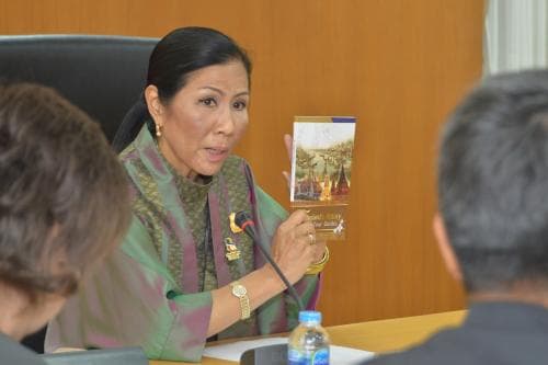 รมว.ท่องเที่ยวและกึฬา เป็นประธานการประชุมคู่มือบรรยายประวัติศาสตร์ไทยสำหรับมัคคุเทศก์