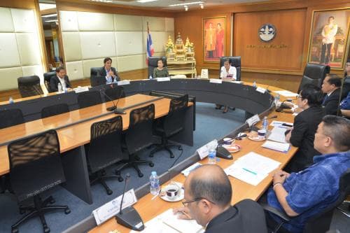 รมว.ท่องเที่ยวและกีฬาเป็นประธานการประชุมหารือร่างกฎระเบียบ ข้อบังคับ การอนุญาตให้เรือสำราญและกีฬาขนาดใหญ่ (Super Yacht) มาทำการในน่านน้ำไทย 