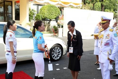พระเจ้าหลานเธอ พระองค์เจ้าพัชรกิติยาภา เสด็จเป็นองค์ประธานพิธีเปิดการแข่งขันกีฬาขี่ม้า รายการ Princess's Cup Thailand 2017