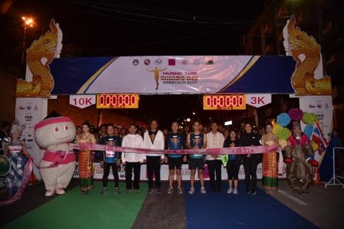 รัฐมนตรีว่าการกระทรวงการท่องเที่ยวและกีฬา เป็นประธานเปิดการแข่งขันและปล่อยตัวการแข่งขันเชียงใหม่มาราธอน ณ จังหวัดเชียงใหม่