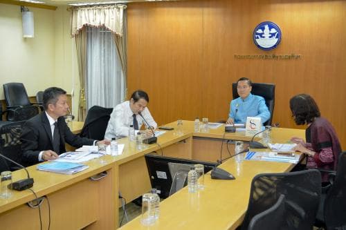 ประชุมเรื่องแผนปฏิบัติการการพัฒนาและส่งเสริมการท่องเที่ยวในพื้นที่ระเบียงเศรษฐกิจพิเศษภาคตะวันออก