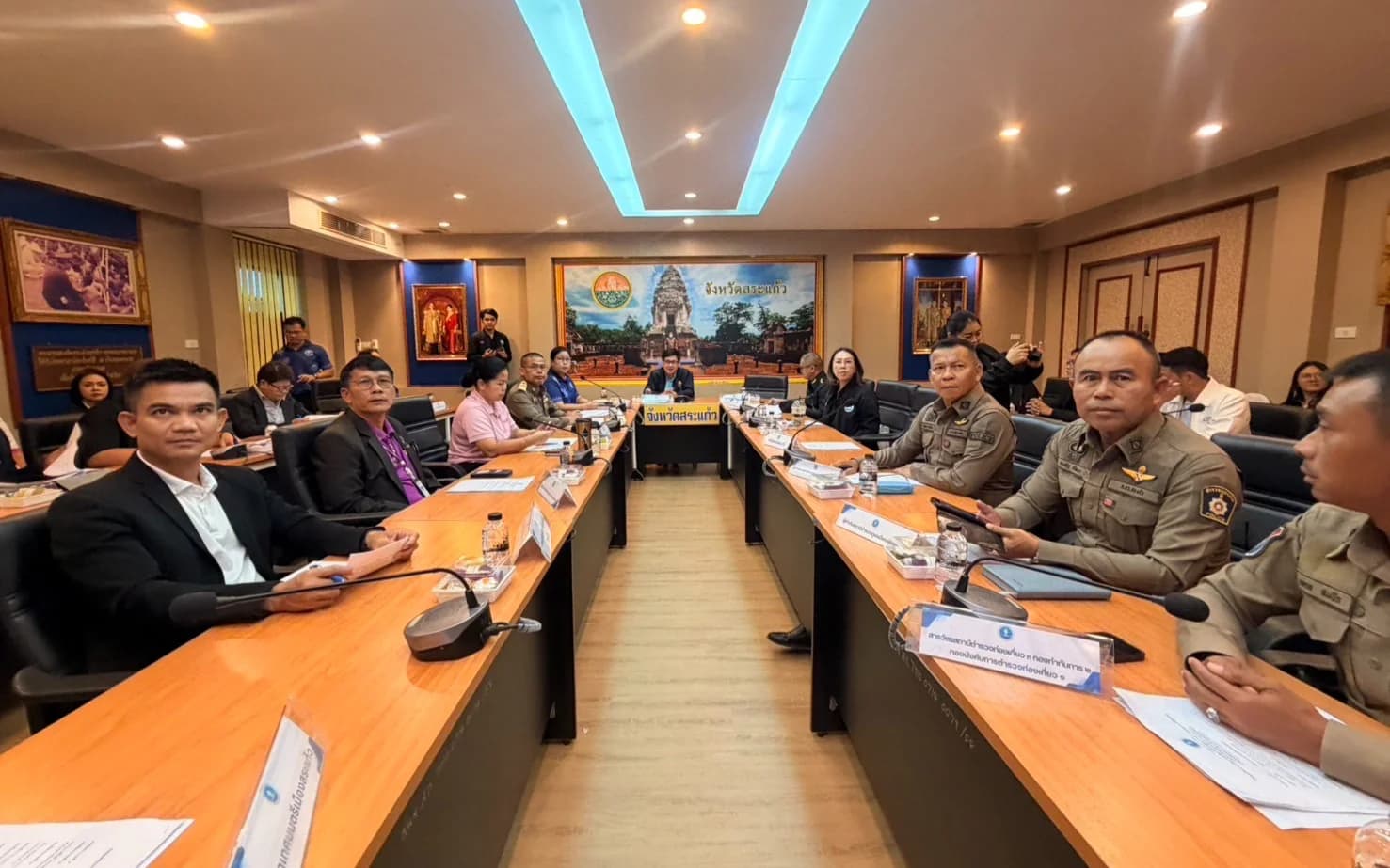 “ผู้ช่วยฯ เศกสันฐ์” ประชุมเตรียมความพร้อม จัดพิธีถวายผ้าพระกฐินพระราชทาน ปี 2569