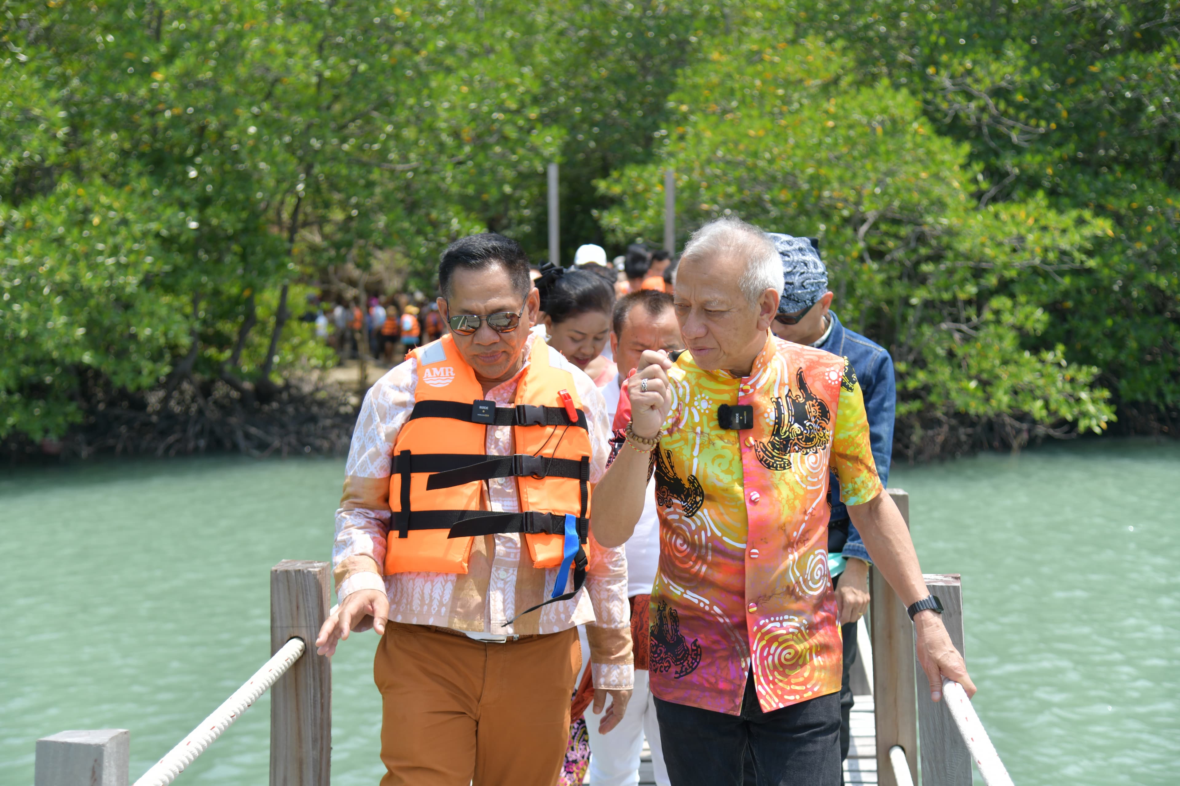 รมว.พิพัฒน์  ลงสำรวจพื้นที่แหล่งท่องเที่ยวอ่าวเตล็ด