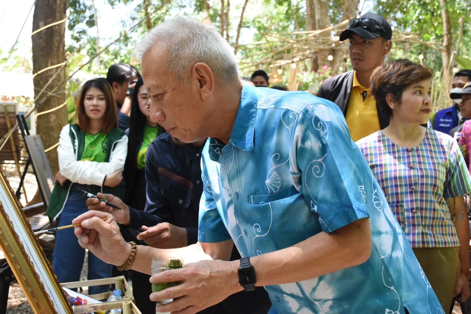 รมว.พิพัฒน์ ประธานกล่าวเปิดงานมหกรรมลานศิลป์ ลานตา ลานวัฒนธรรม