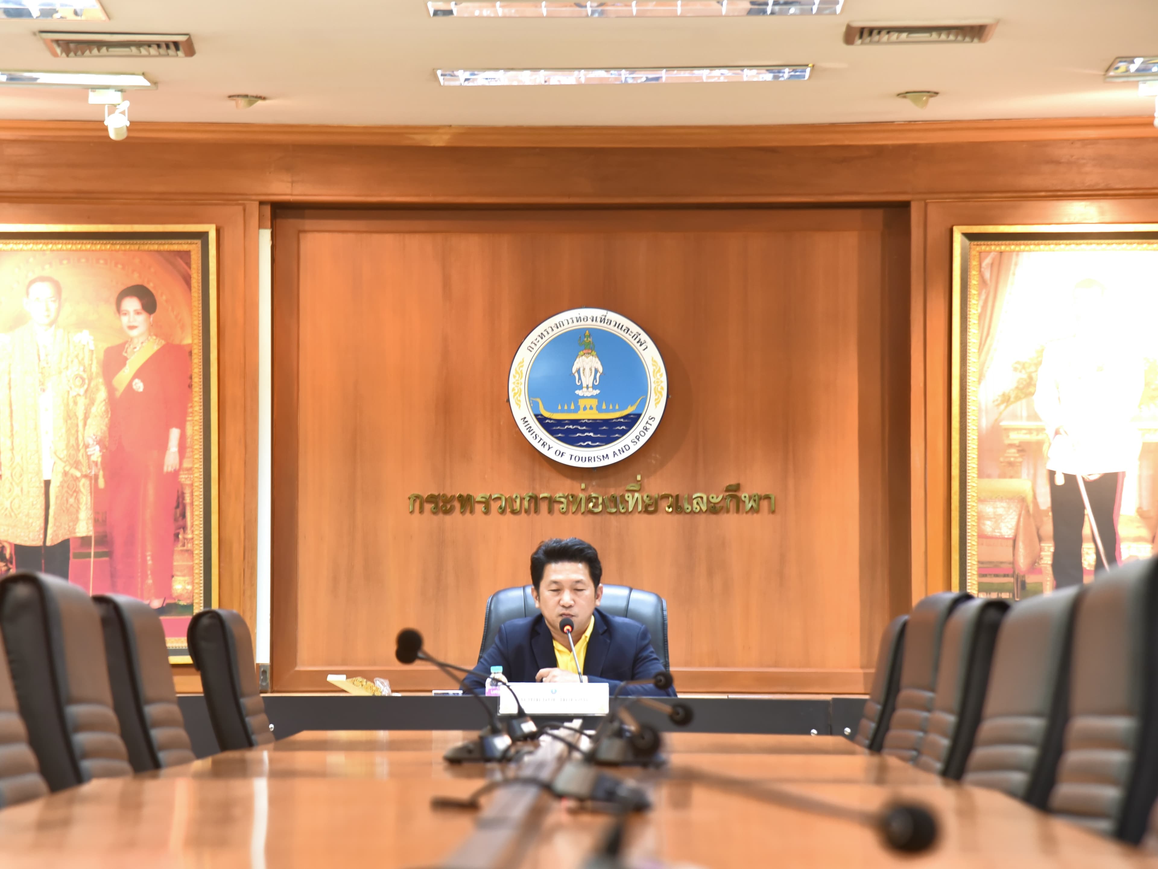 การประชุมคณะกรรมการกลั่นกรองการจ่ายเงินช่วยเหลือเยียวยานักท่องเที่ยวชาวต่างชาติ ครั้งที่ 5/2567 โดยมีวาระเพื่อพิจารณาคำขอรับเงินช่วยเหลือเยียวยาของนักท่องเที่ยวชาวต่างชาติที่ได้รับบาดเจ็บและเสียชีวิต