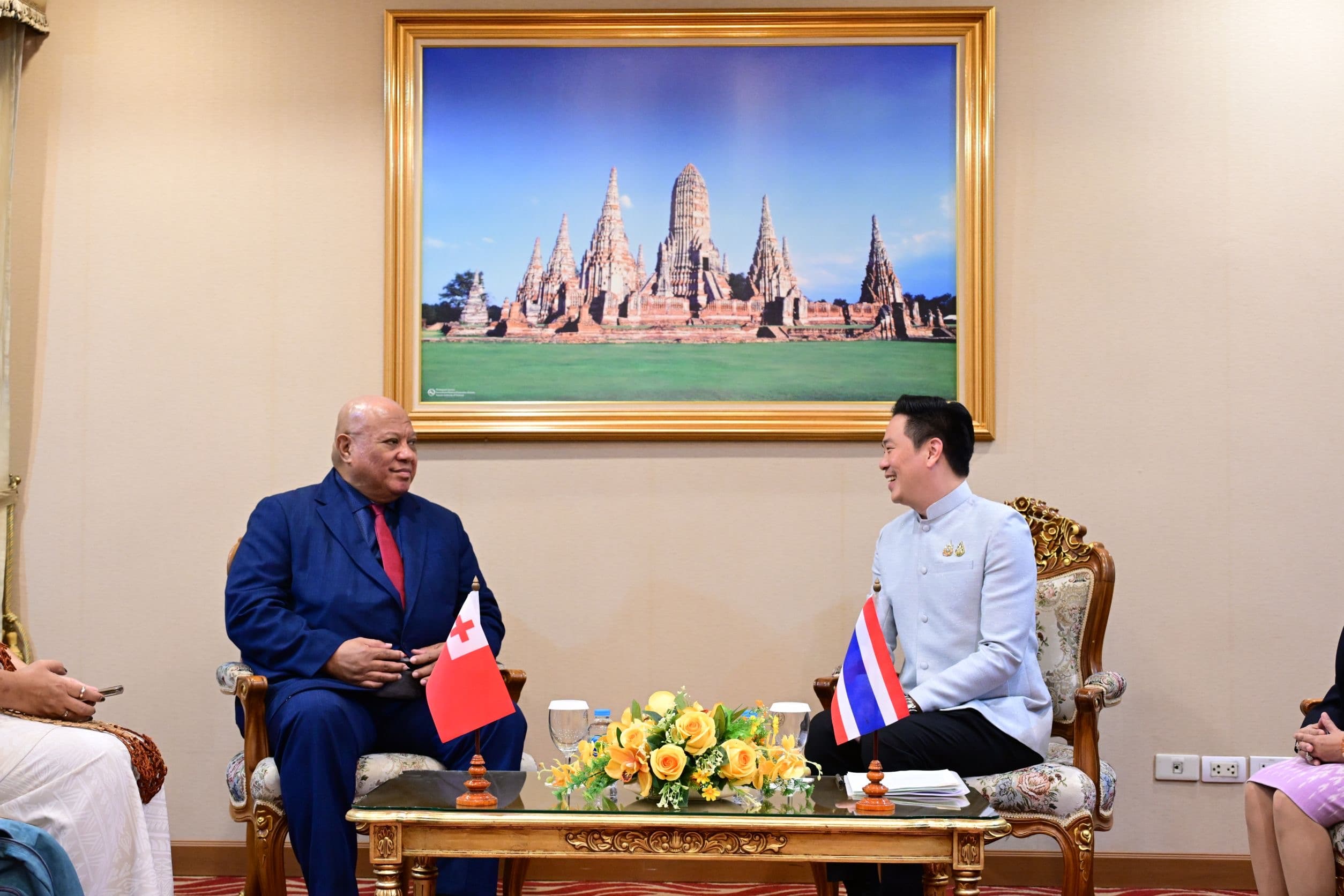 “ไทย-ตองกา จับมือพร้อมส่งเสริมความร่วมมือด้านกีฬา เน้นพัฒนารักบี้และเสริมศักยภาพนักกีฬา”