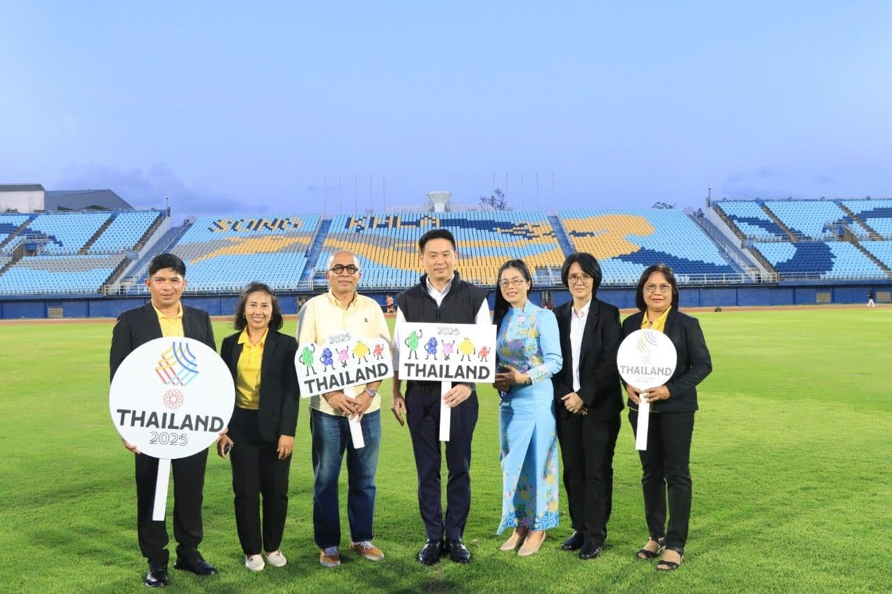 ผู้ช่วยฯ จักรพล เยี่ยมชมสนามกีฬาติณสูลานนท์ จังหวัดสงขลา