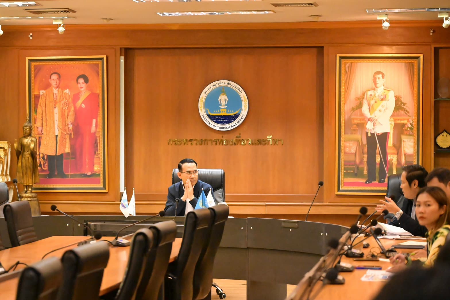 ผู้ช่วยปลัดท่องเที่ยวฯ ประชุมวางทิศทางการดำเนินงาน ศทส. มุ่งพัฒนาระบบ ICT รองรับอนาคต