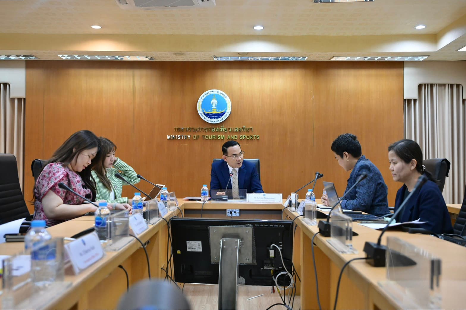 ผู้ช่วยปลัดกระทรวงฯ ประชุมหารือร่วมกับ ADB(ธนาคารพัฒนาเอเชีย)กับแนวทางความร่วมมือพัฒนาการท่องเที่ยวยั่งยืนในภูมิภาคเอเชียแปซิฟิก