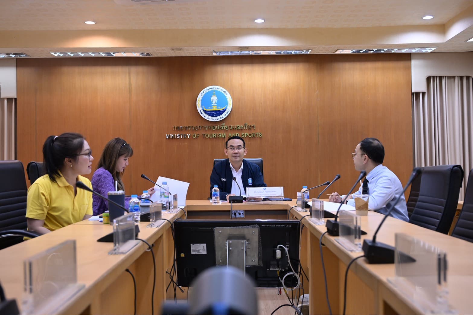 กระทรวงการท่องเที่ยวและกีฬา จัดประชุมเตรียมการเข้าร่วมการประชุมคณะทำงานท่องเที่ยวเอเปค ครั้งที่ 66 ณ เมืองชิงเต่า สาธารณรัฐประชาชนจีน