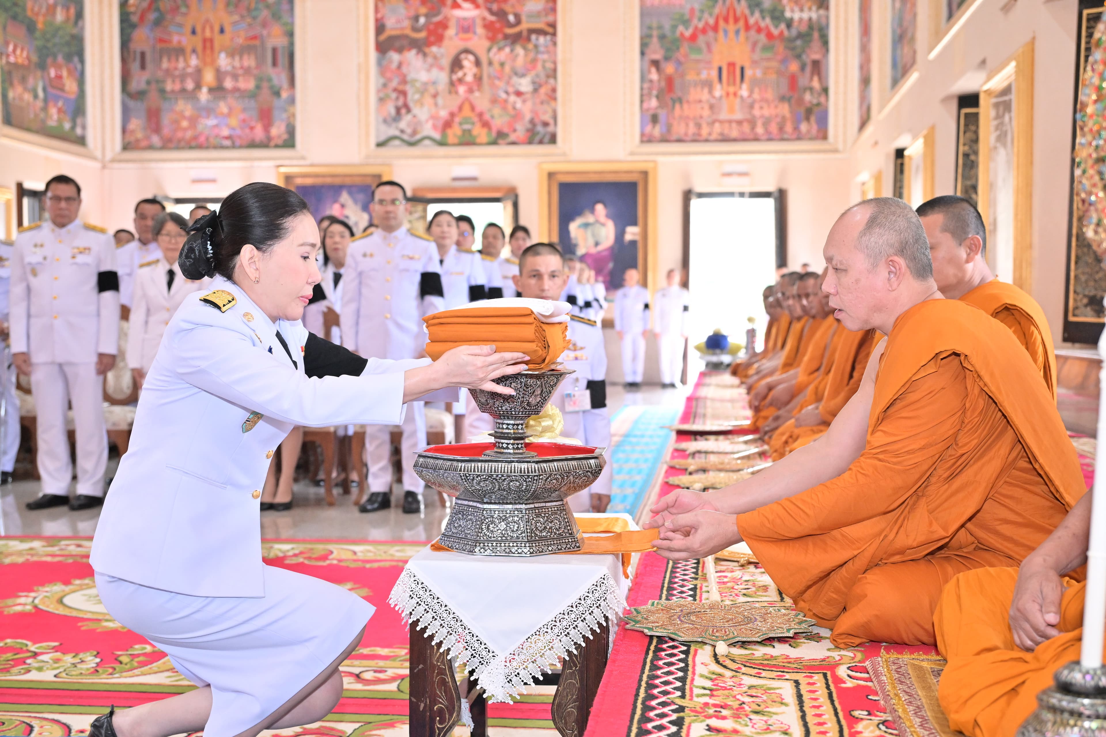 ก.ท่องเที่ยวฯ ถวายผ้าพระกฐินพระราชทาน ปี 68 ณ วัดธรรมิการาม จ.ประจวบฯ