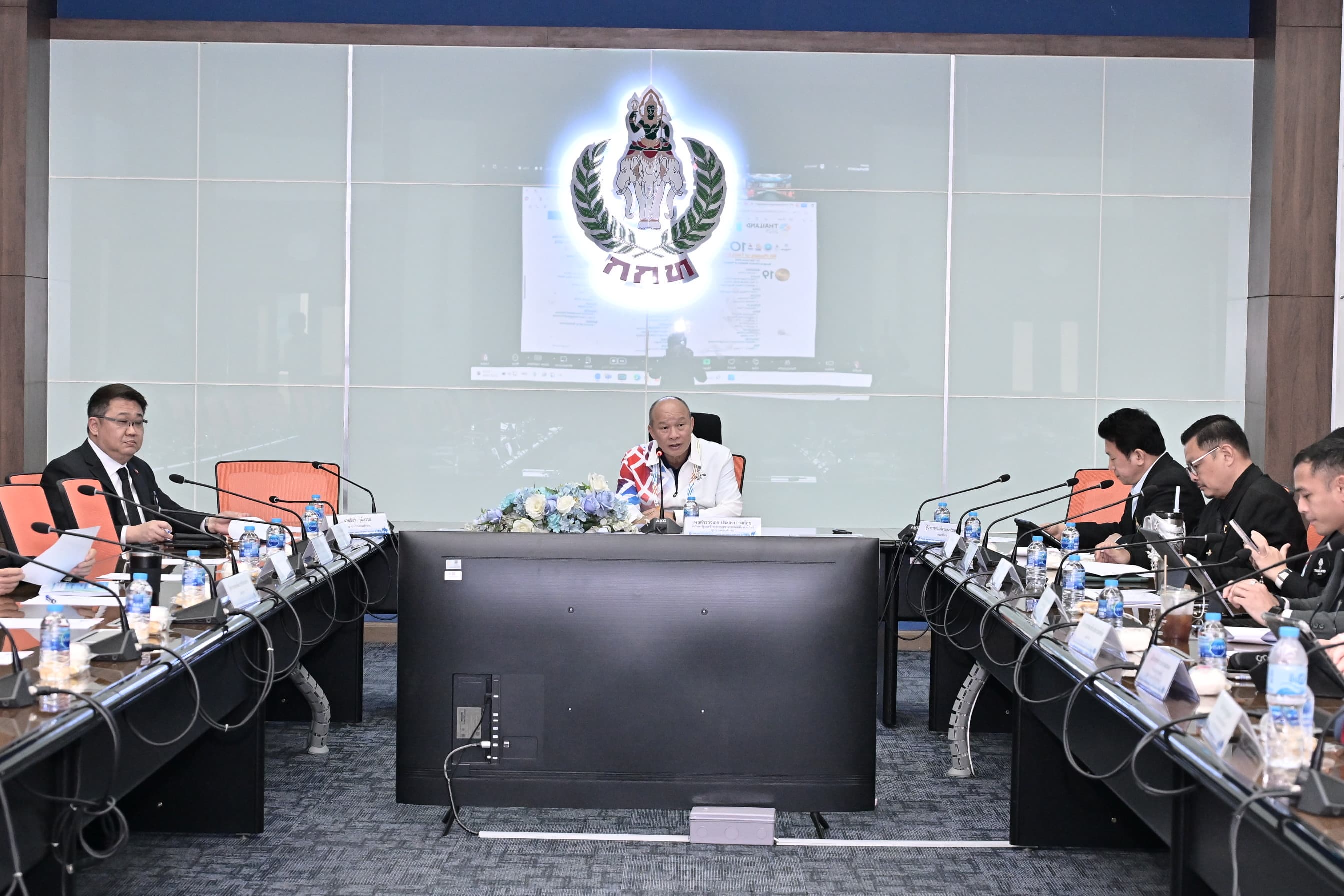 ก.การท่องเที่ยวและกีฬา ประชุมติดตามผลซีเกมส์ ครั้งที่ 33 ปลื้มทัพกีฬาไทยนำจ่าฝูงเหรียญทอง เร่งบูมเศรษฐกิจพร้อมรับพิธีปิด