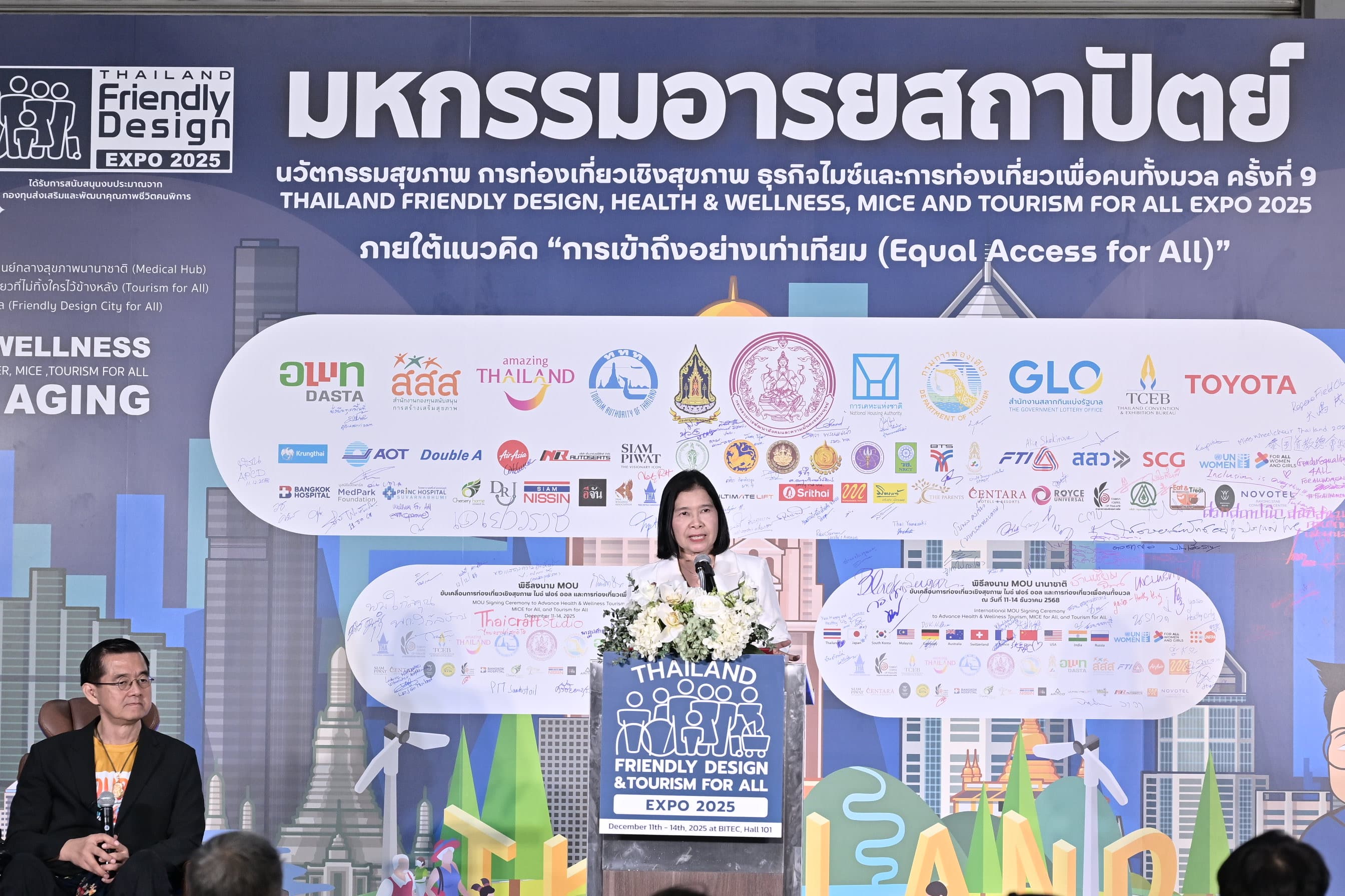 รองปลัดฯ การท่องเที่ยวและกีฬา เปิดงาน Thailand Friendly Design & Tourism for All Expo 2025