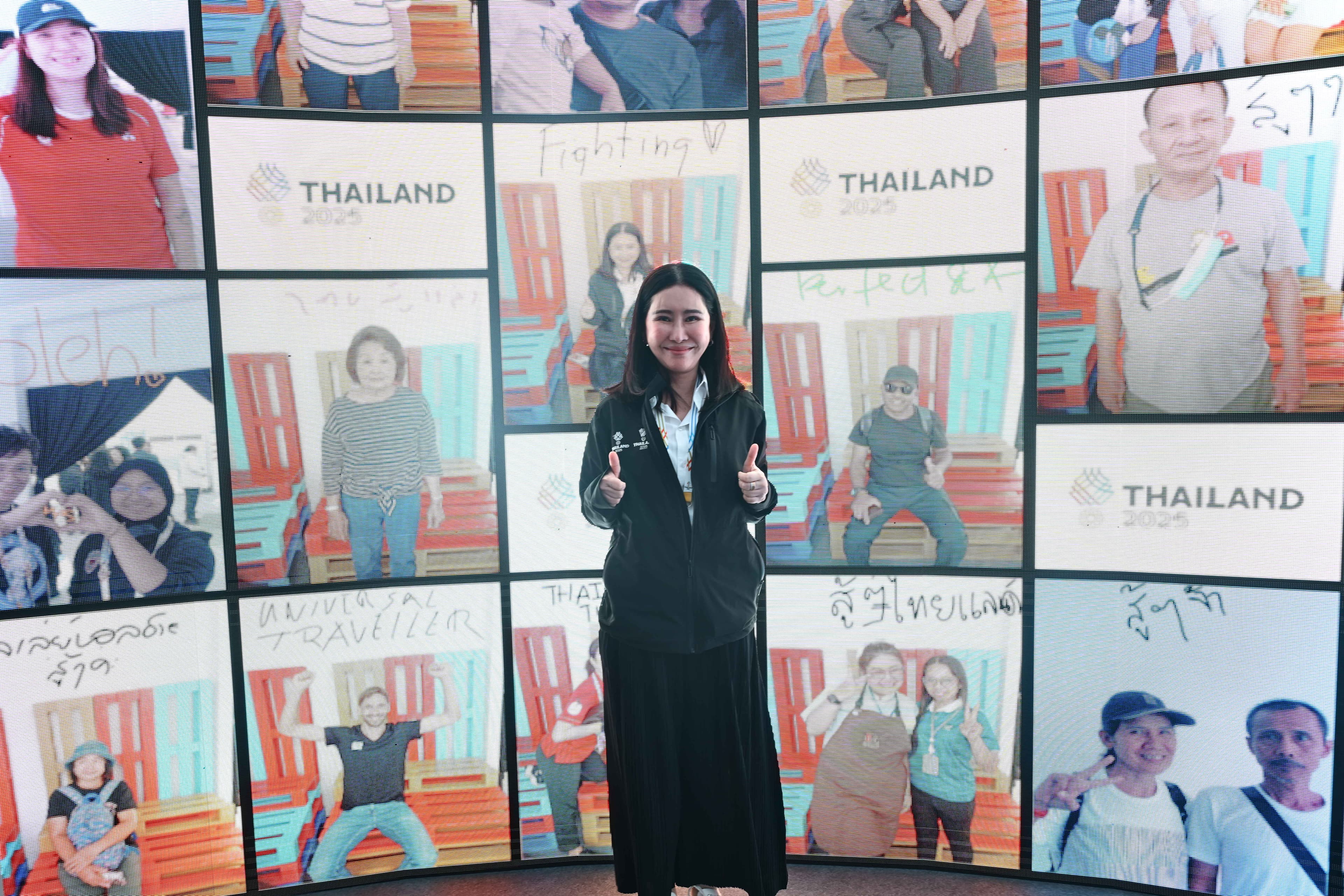 ปลัด–รองปลัดกระทรวงการท่องเที่ยวและกีฬา ร่วมชมบูทนิทรรศการ “Green Pavilion” สะท้อนกีฬาสร้างสุขภาวะและความเท่าเทียมในสังคม