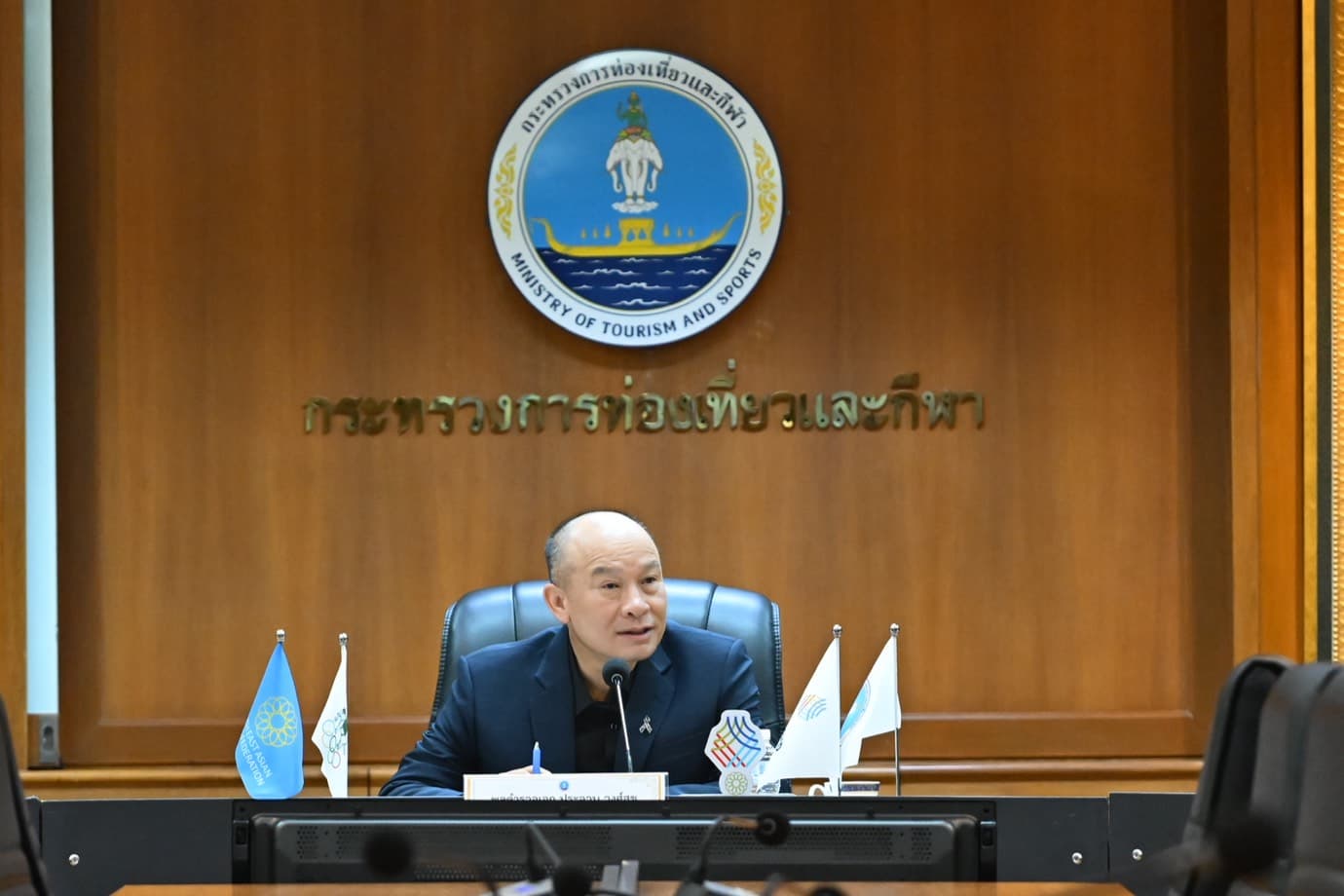 กระทรวงการท่องเที่ยวและกีฬา ประชุมคณะทำงานสนับสนุนภารกิจรัฐมนตรีฯ ติดตามผลซีเกมส์ และกำหนดแนวทางฟื้นฟูท่องเที่ยวภาคใต้ “Hatyai Reborn”