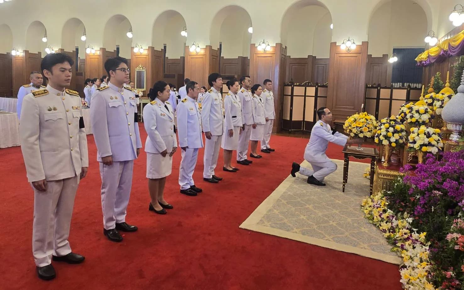 ผู้ช่วยปลัดกระทรวงการท่องเที่ยวและกีฬา นำคณะข้าราชการร่วมลงนามถวายพระพร เนื่องในวันขึ้นปีใหม่ พ.ศ. 2569