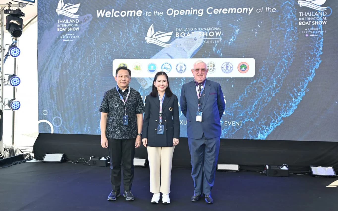 ปลัดกระทรวงการท่องเที่ยวและกีฬา เปิดงาน Thailand International Boat Show 2026 ขับเคลื่อนการท่องเที่ยวทางทะเลคุณภาพสูง สู่ความยั่งยืนระดับนานาชาติ