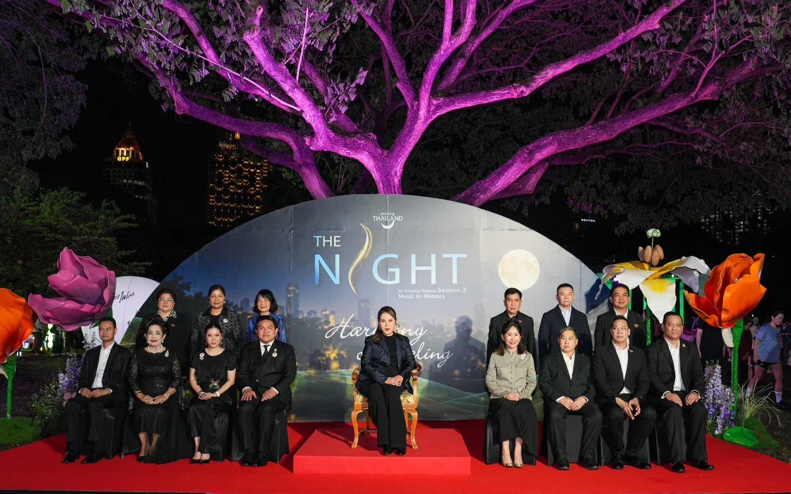 ทูลกระหม่อมหญิงอุบลรัตนราชกัญญาฯ เสด็จทอดพระเนตรงาน “The Night by Amazing Thailand Season 2” ทรงร่วมขับร้องบทเพลง เติมความสุขฮีลใจ “Harmony of Healing” กลา
