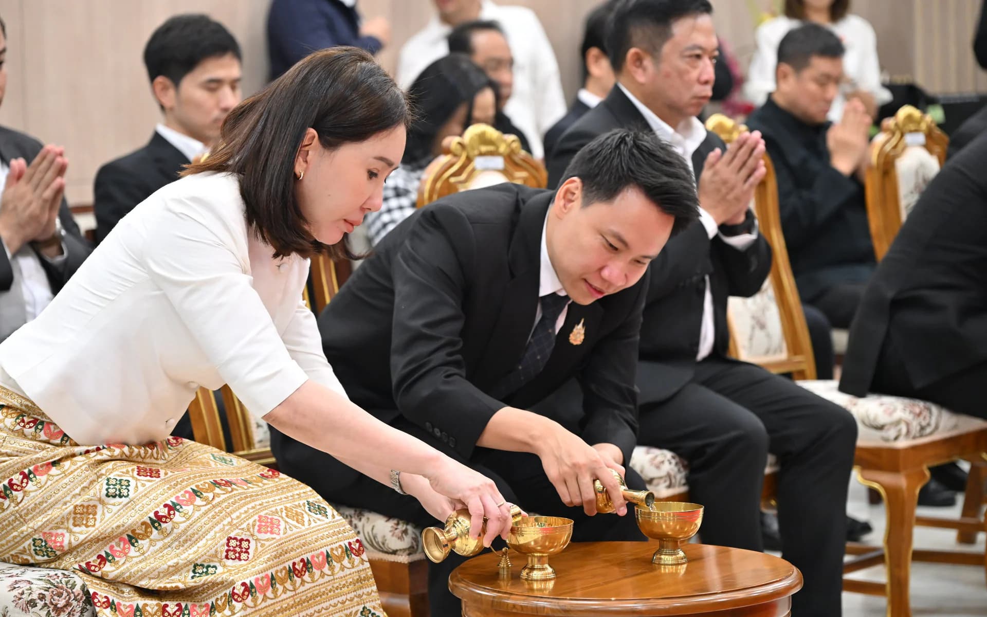 กระทรวงการท่องเที่ยวและกีฬา จัดพิธีทำบุญและสักการะสิ่งศักดิ์สิทธิ์ เปิดสถานที่ทำการแห่งใหม่ ณ ศูนย์ราชการเฉลิมพระเกียรติฯ 80 พรรษา