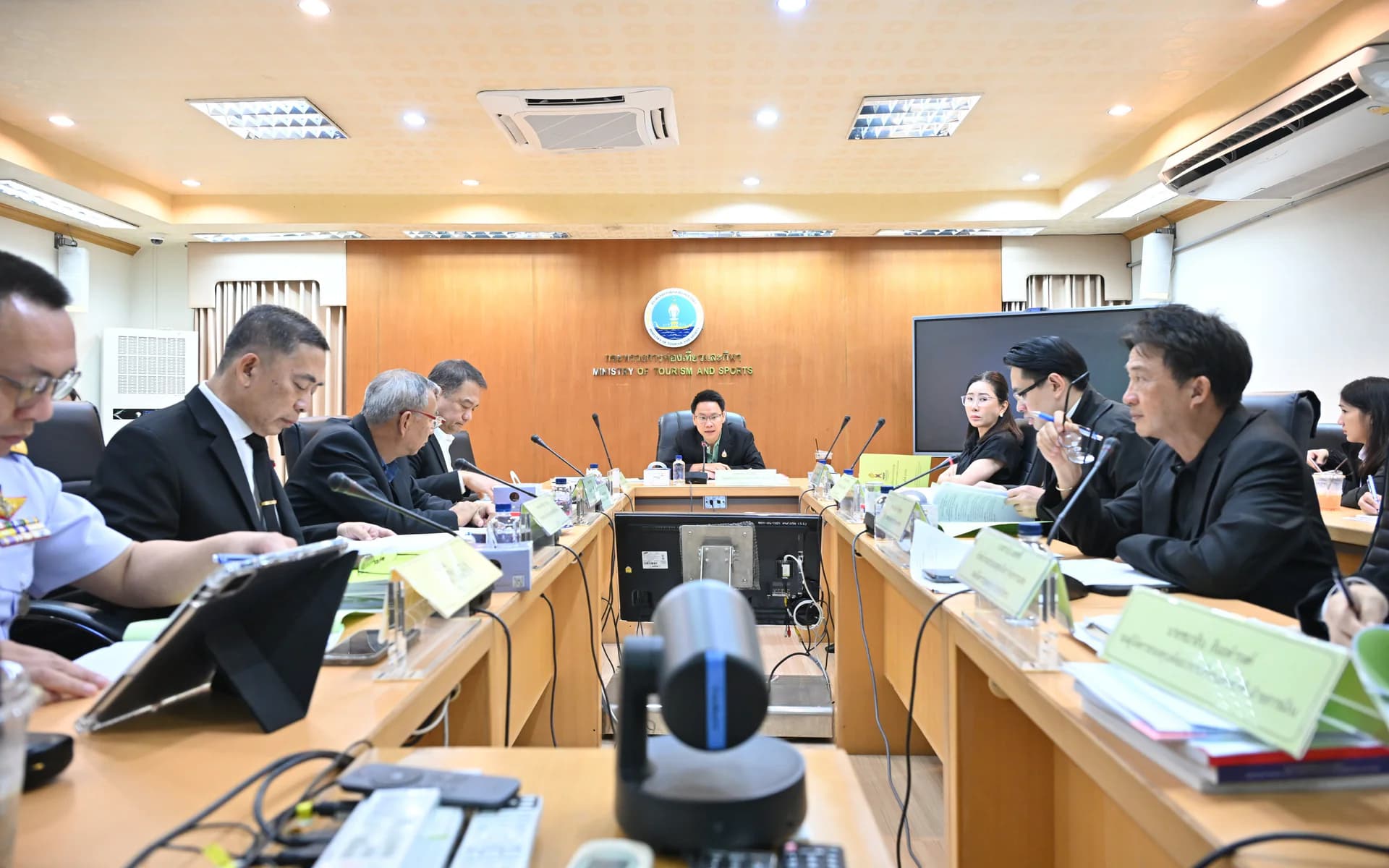 รมว.ท่องเที่ยวและกีฬา เป็นประธานประชุมบอร์ดกองทุนพัฒนาการกีฬาแห่งชาติ ครั้งที่ 2/2569 เดินหน้าปรับกลไกบริหาร เพิ่มความคล่องตัว ขับเคลื่อนพัฒนากีฬาไทยรอบด้า