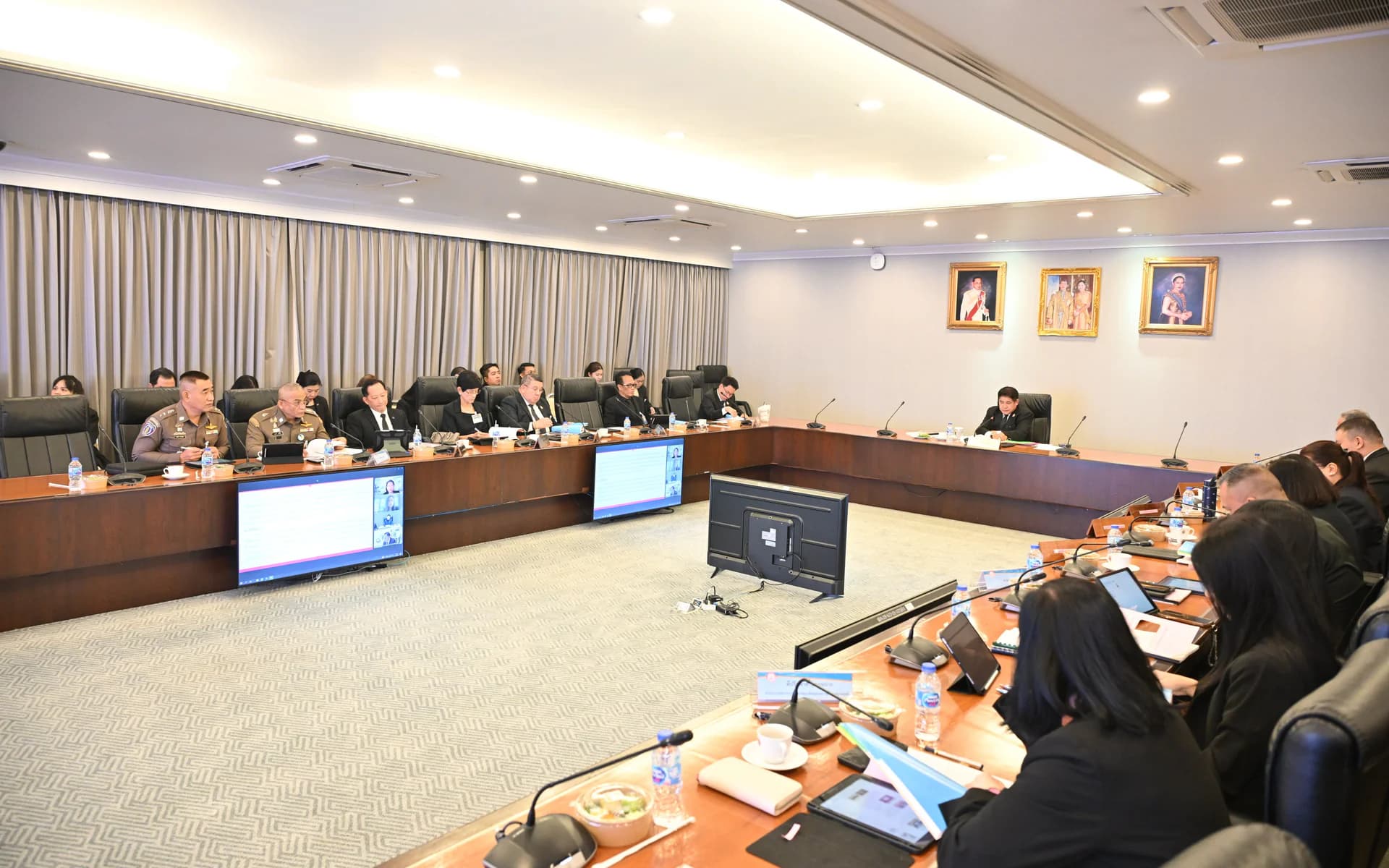 การประชุมคณะกรรมการป้องกันและปราบปรามการค้ามนุษย์ (คณะกรรมการ ปคม.) ครั้งที่ 1/2569