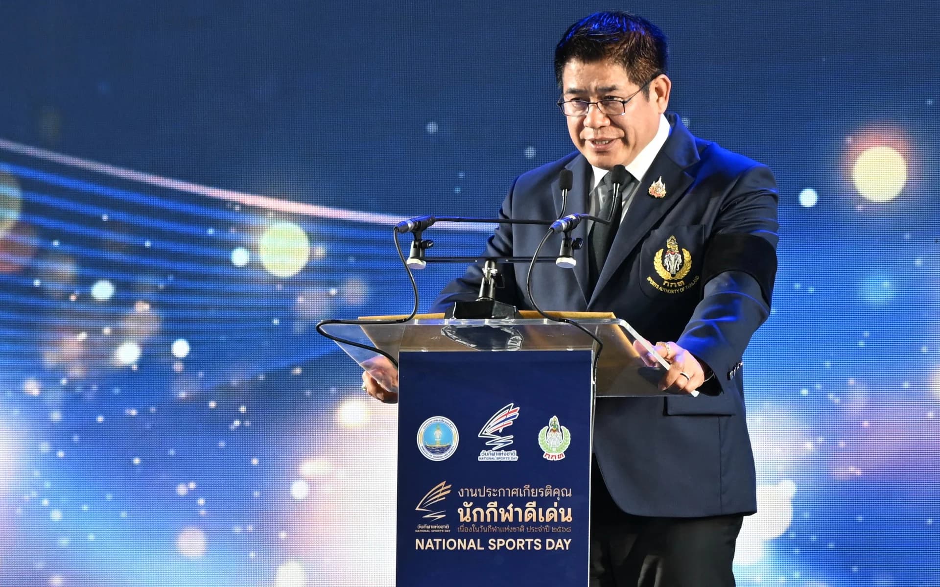 “เวฟ”วีรพล “บิว”ภูริพล “หยก”จุฑาทิพย์ “หนูแหวน”อัญพัชร์ คว้ารางวัลนักกีฬาดีเด่น วันกีฬาแห่งชาติ 2568 เชิดชูนักกีฬาไทยผู้สร้างชื่อเสียงให้ประเทศชาติ