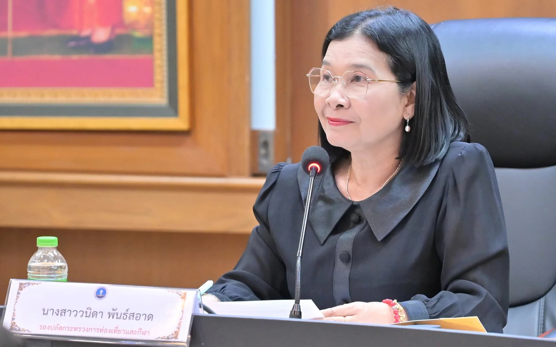 “รองปลัดฯ วนิดา” เป็นประธานการประชุม เร่งแก้ไขปัญหาด้านการท่องเที่ยวเรือสำราญในไทย