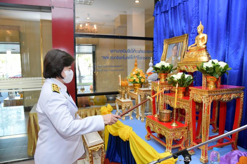 พิธีบำเพ็ญกุศลเนื่องในวันคล้ายวันสวรรคต พระบาทสมเด็จพระบรมชนกาธิเบศร มหาภูมิพลอดุลยเดชมหาราช บรมนาถบพิตร