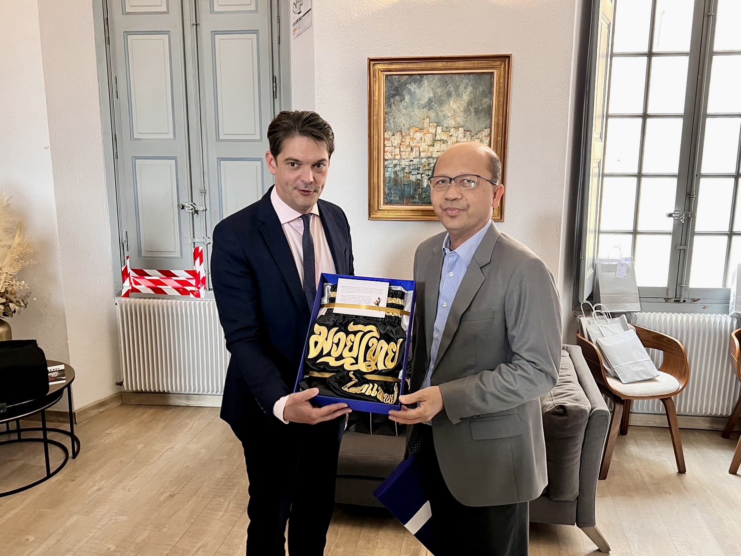 นายอารัญ บุญชัย ปลัดกระทรวงการท่องเที่ยวและกีฬา พร้อมคณะ เข้าร่วมจัดกิจกรรมในงานเทศกาลภาพยนตร์นานาชาติเมืองคานส์ ครั้งที่ 76