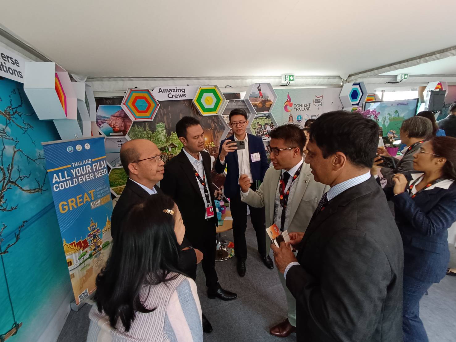นายอารัญ บุญชัย ปลัดกระทรวงการท่องเที่ยวและกีฬาเป็นประธานงานแถลงความสำเร็จในการเป็นสถานที่ถ่ายทำภาพยนตร์ต่างประเทศ