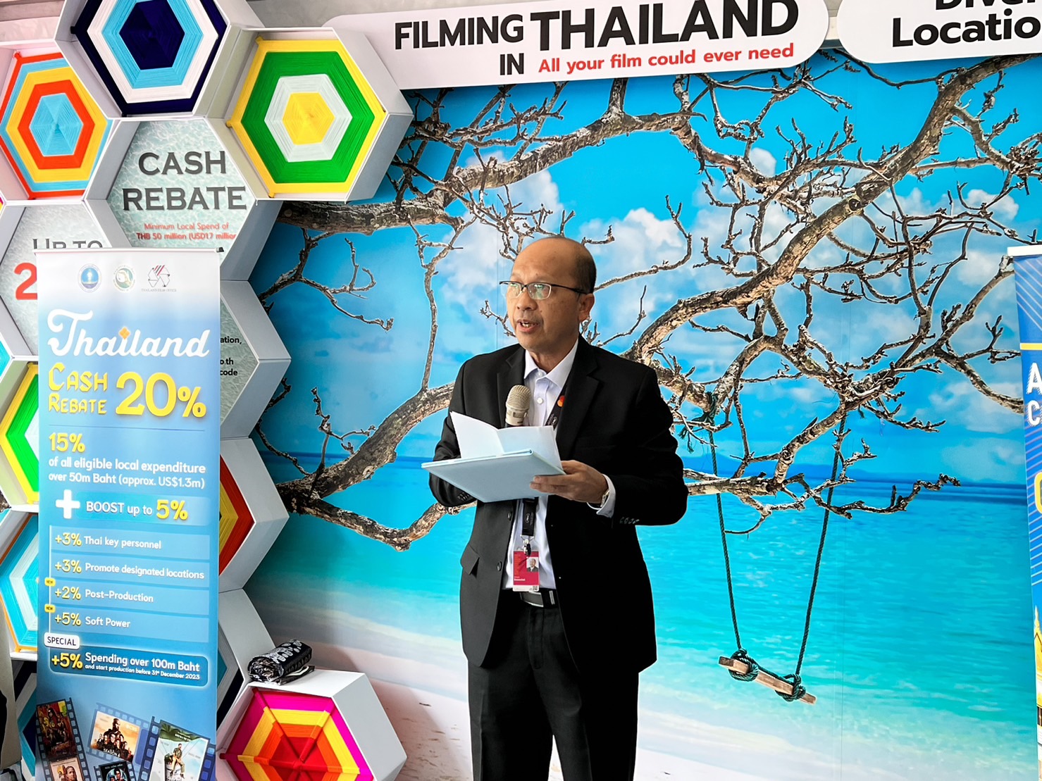 นายอารัญ บุญชัย ปลัดกระทรวงการท่องเที่ยวและกีฬาเป็นประธานงานแถลงความสำเร็จในการเป็นสถานที่ถ่ายทำภาพยนตร์ต่างประเทศ