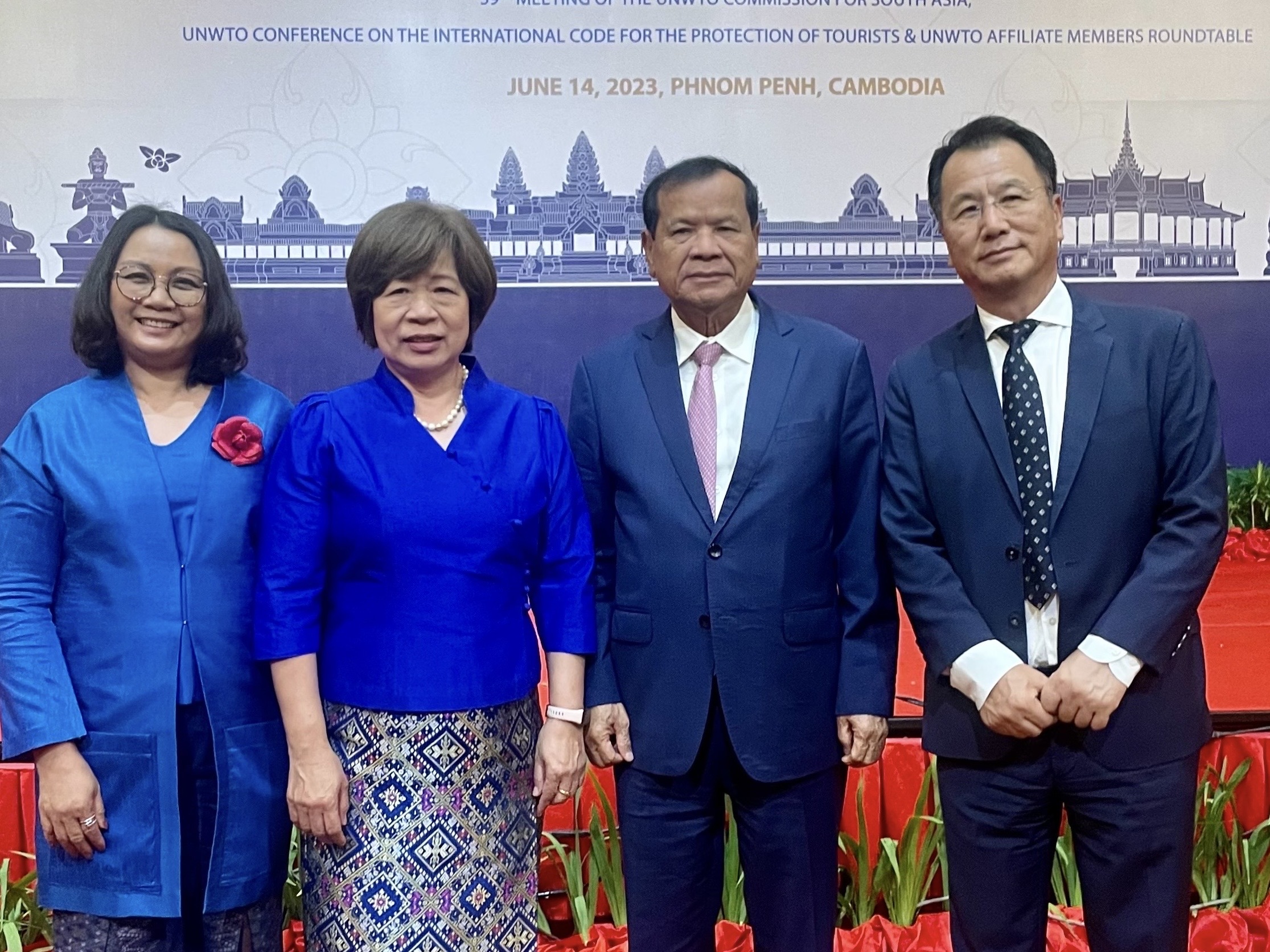 รองปลัดกระทรวงการท่องเที่ยวและกีฬา เข้าร่วมงานเลี้ยงรับรองประเทศสมาชิกองค์การการท่องเที่ยวโลก จากภูมิภาคเอเชียตะวันออกและแปซิฟิก และเอเชียใต้