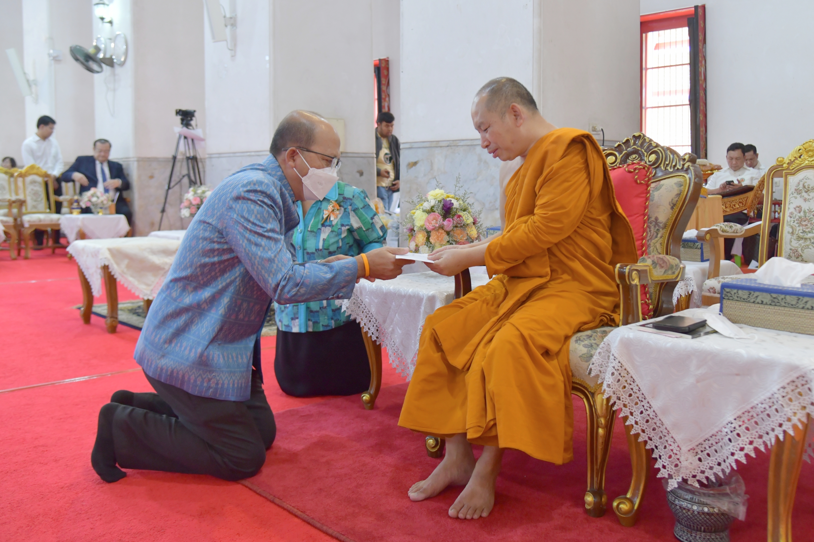 นายอารัญ บุญชัย ปลัดกระทรวงการท่องเที่ยวและกีฬา เป็นประธานและเป็นเจ้าภาพการรับฟังเทศน์มหาชาติเวสสันดรชาดก