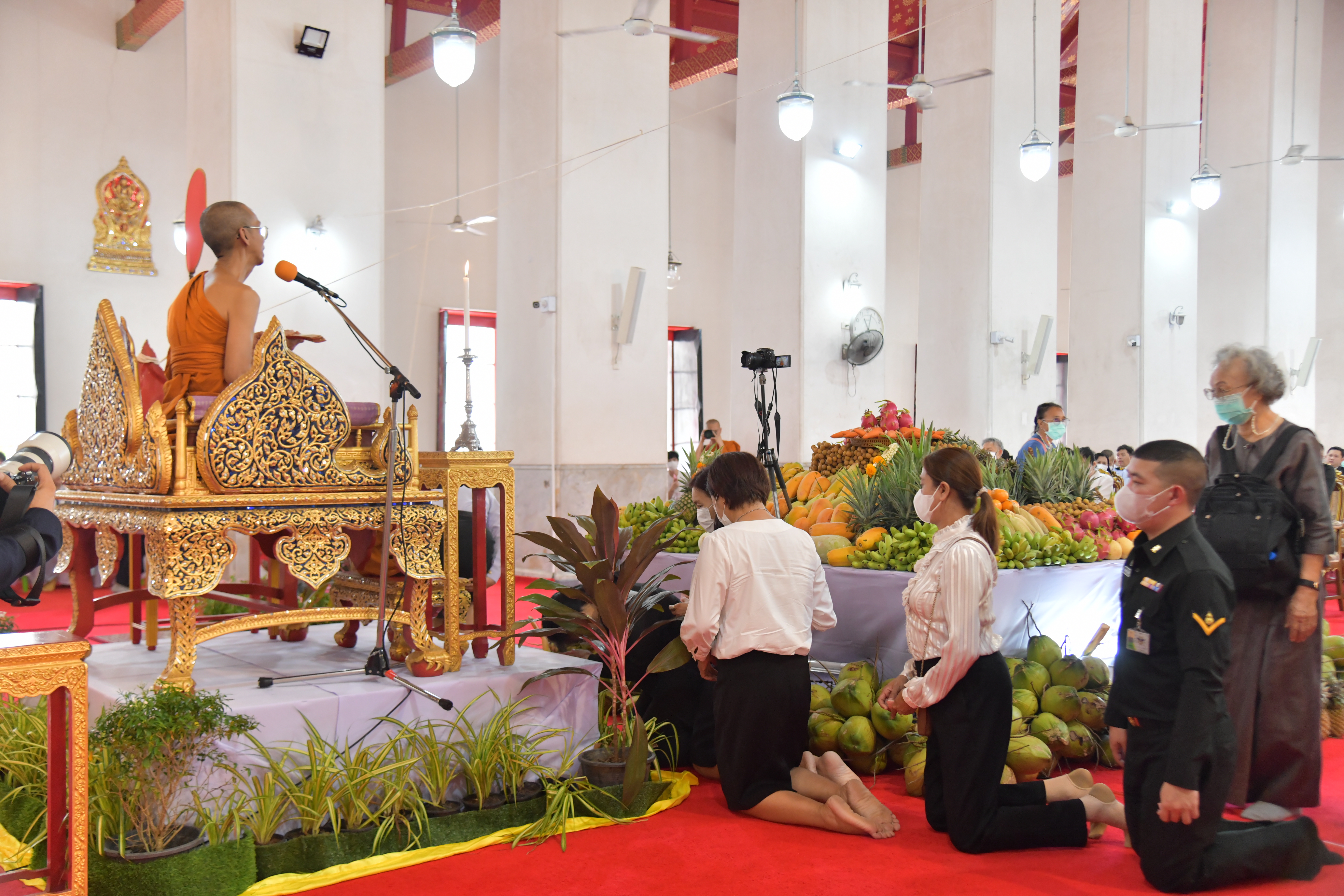นายอารัญ บุญชัย ปลัดกระทรวงการท่องเที่ยวและกีฬา เป็นประธานและเป็นเจ้าภาพการรับฟังเทศน์มหาชาติเวสสันดรชาดก